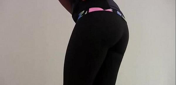  You can jerk off to me in my new yoga pants JOI